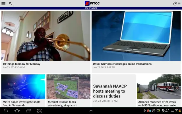 WTOC 11 News android App screenshot 10