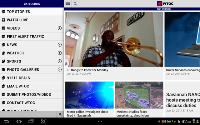 WTOC 11 News android App screenshot 11