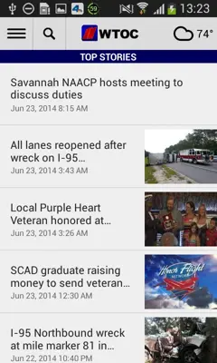 WTOC 11 News android App screenshot 2